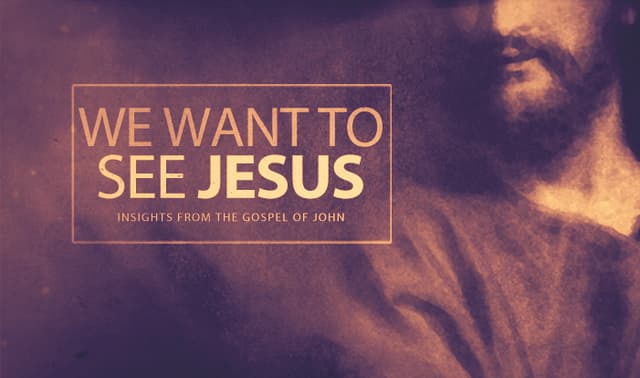 We Want to See Jesus